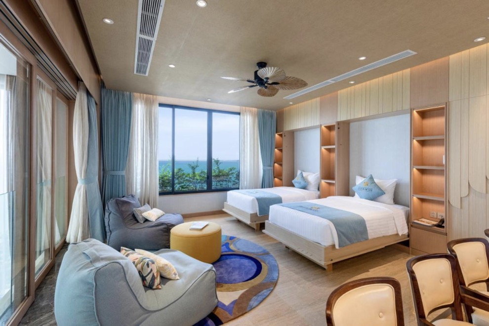 Phòng Deluxe twin khách sạn Fleur De Lys Quy Nhơn