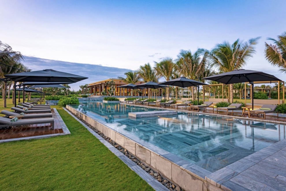 Hồ bơi tuyệt đẹp tại Maia Resort Quy Nhơn